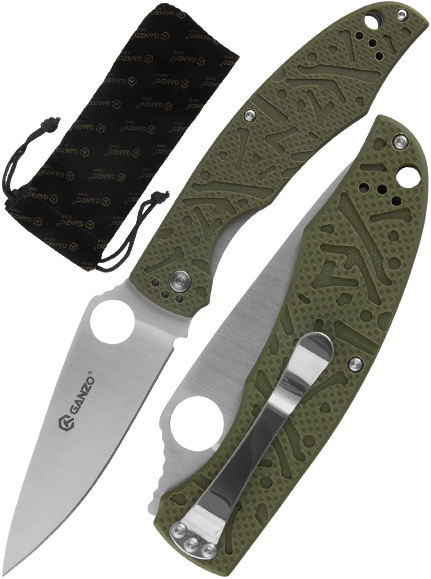 Ganzo G7321 GR Folding Pocket Knife Review