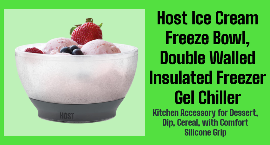 Host Ice Cream Freeze Bowl