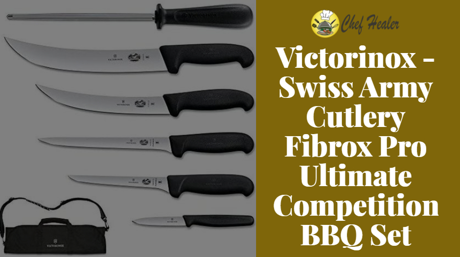 Victorinox Fibrox Pro Ultimate 8-Piece Competition Bbq Set