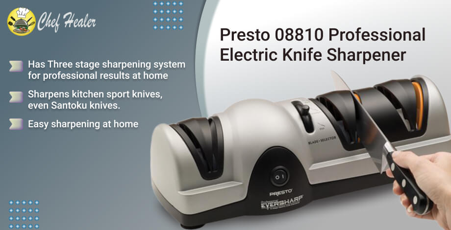 Presto 08810 Professional Electric Knife Sharpener