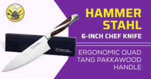 Hammer Stahl 6 Inch Chef Knife