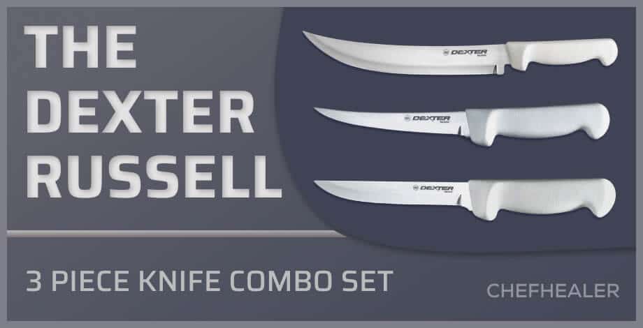 The Dexter Russell 3 Piece Knife Combo Set