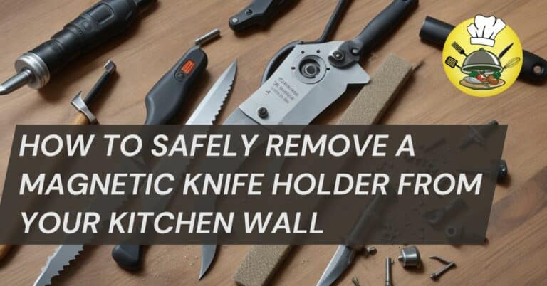 Mastering the Art: How to Safely Remove a Magnetic Knife Holder from Your Kitchen Wall