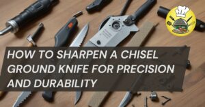 How to Sharpen a Chisel Ground Knife for Precision and Durability